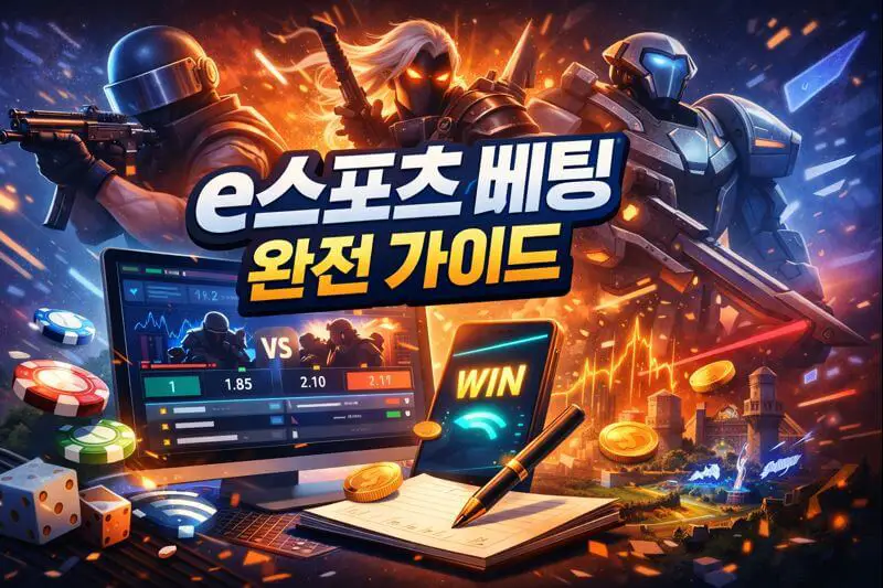 e스포츠 베팅: 한국에서의 인기와 안전한 도박 환경 구축